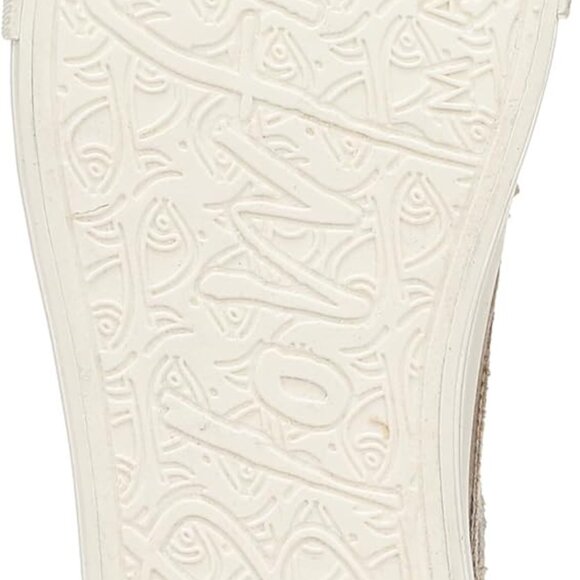 Women's Canvas Sneakers Vegan Casual Platform Lace-Up Taupe Size 9 - Picture 4 of 9